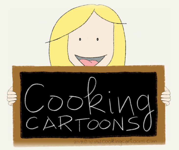 Cooking Cartoons - Illustrated food puns and recipes